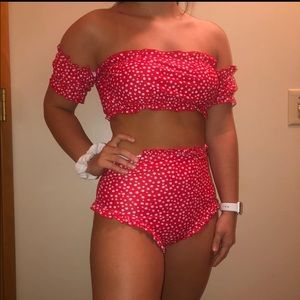 High waisted shein bikini